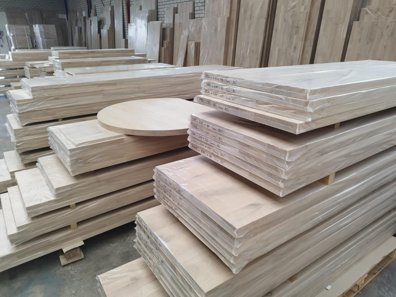 Eiken timmerpanelen doorlopende lamellen 20 mm